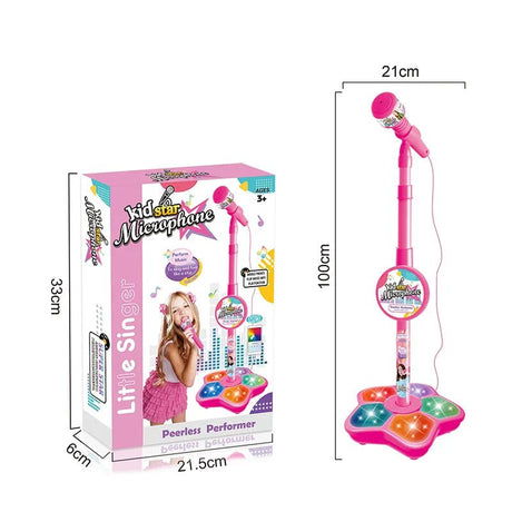 Kids' Karaoke Microphone with Stand - Educational Music Toy image 6