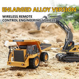 RC Excavator Dumper - 2.4G Remote Control Engineering Toy image 2