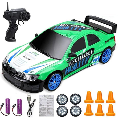 2.4G High-Speed Drift RC Car - AE86/GTR Model Racing Toy image 24