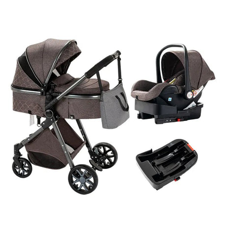 Baby stroller and car seat set