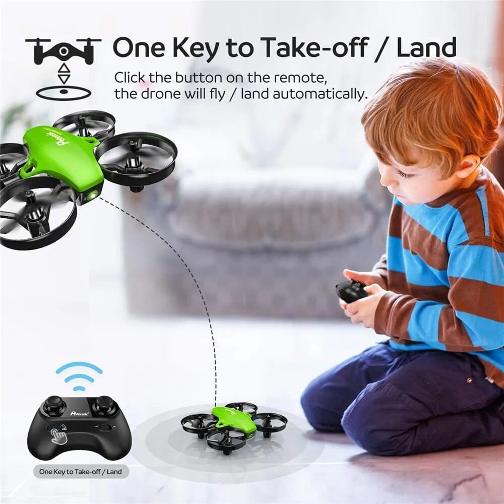 Potensic Indoor/Outdoor Mini Drone - Easy-Fly RC Quadcopter for Kids image 1