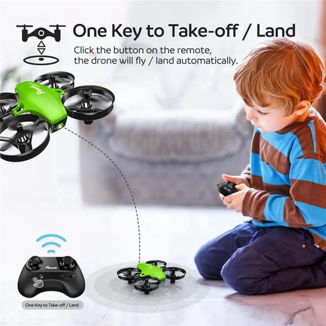 Potensic Indoor/Outdoor Mini Drone - Easy-Fly RC Quadcopter for Kids image 1