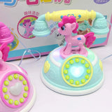 Kids' Cartoon Cellphone Toy - Light & Sound Educational Telephone image 2