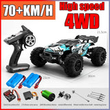 75KM/H 4x4 RC Monster Truck - LED, Brushless, 1/16 Scale image 0
