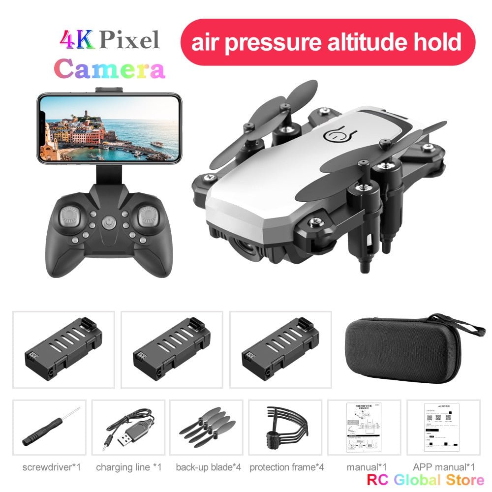 LF606 Mini RC Drone 4K HD with Camera Remote Control Helicopter image 29
