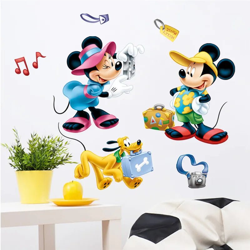 3D Mickey & Minnie Cartoon Wall Stickers for Kids' Rooms image 11