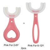 360-Degree U-Shaped Children's Toothbrush - Silicone Teeth Cleaner image 12