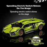 Tech Building Blocks RC/Static Racing Car - Construction Toy image 1