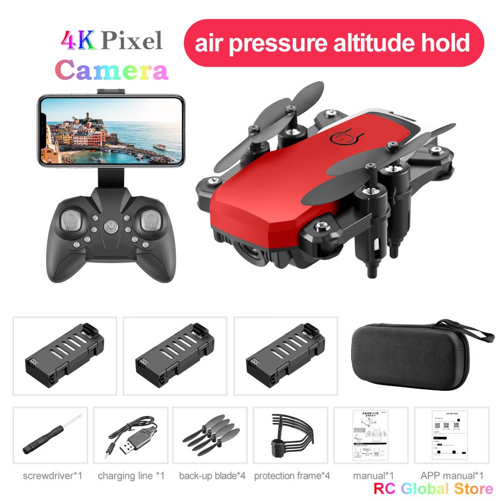 LF606 Mini RC Drone 4K HD with Camera Remote Control Helicopter image 14