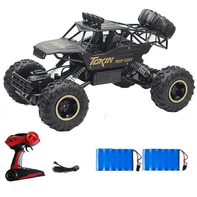 1:12 High-Speed 4WD RC Car - 37cm Off-Road Electric Vehicle image 0