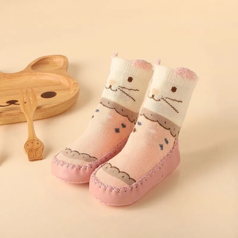 Color Matching Baby Sock Shoes - Soft Soled Sneakers for Toddlers image 10