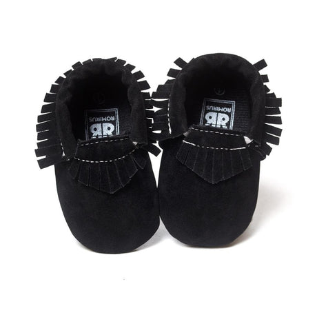 PU Suede Leather Newborn Baby Moccasins Shoes image 8