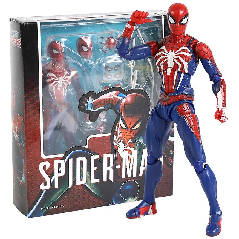 Avengers SHF Spider-Man PS4 Upgrade Suit - PVC Action Figure - PS4 Spiderman image