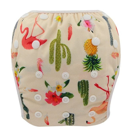 Waterproof Unisex Adjustable Baby Swim Diaper Pant image 33