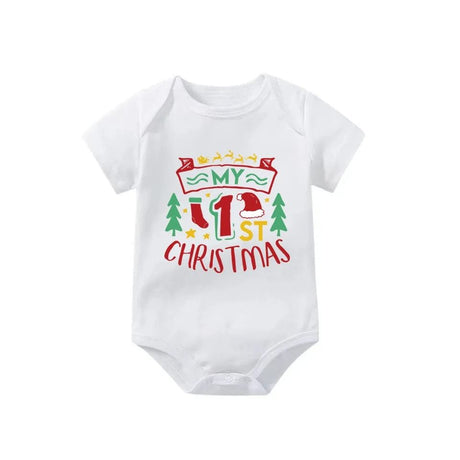 Newborn Letter Print Romper - Unisex 0-12M image 7