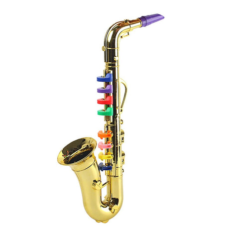 Kids' Portable Toy Saxophone - Plastic Trumpet, Musical Learning image 7