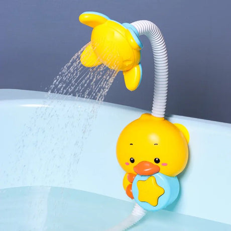 Elephant Model Electric Water Spray Bath Toy for Babies image 8