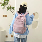 Kawaii Waterproof School Backpack for Girls: Large, Stylish Bookbag image 2