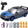 Toy car with remote control, battery, and accessories 