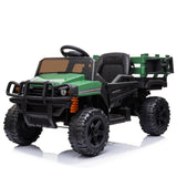 Car Toy Electric Vehicle with Remote Control, Horn, Radio, USB Port, AUX, Spring Suspension, Opening Door, LED Light image 14