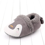 Adorable Knit Baby Slippers - Cartoon Anti-Slip Prewalkers image