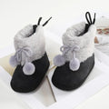 Baywell Furry Winter Snow Boots - Soft Sole for Baby Girls 0-18M image 5