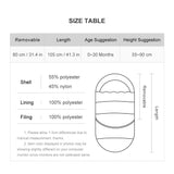 Winter Baby Stroller Sleeping Bag: Windproof, 2 Styles, 0-36 Months image 5