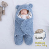 Thick Fleece Newborn Sleep Bag with Cotton Lining image 1