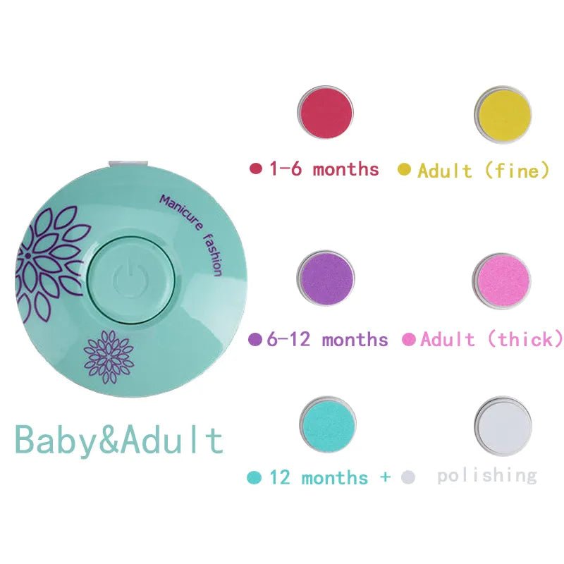 Electric Baby Nail Trimmer & Manicure Kit for Newborns image 9