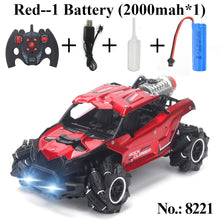 Red 4WD Rock Crawler Drift RC Car performance edition for fast drift runs and rock climbing.