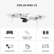 FIMI X8 MINI V2 4K Camera Drone - Lightweight, 250g, 2023 Model image 0