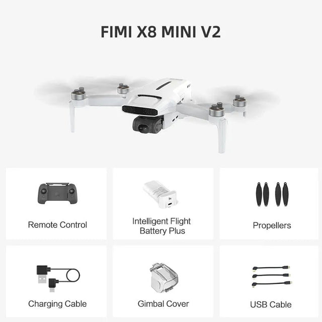 FIMI X8 MINI V2 4K Camera Drone - Lightweight, 250g, 2023 Model image 0
