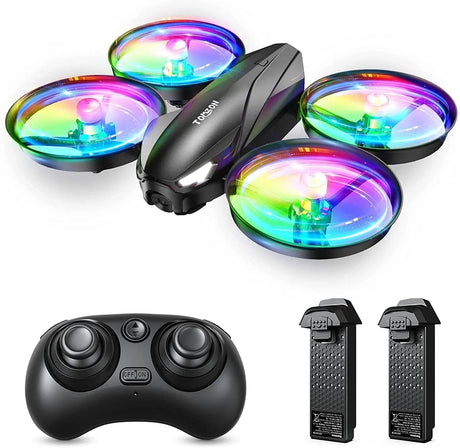 TOMZON A31 Mini Drone - LED, Stunt Quadcopter, Altitude Hold, RC Toy image 0