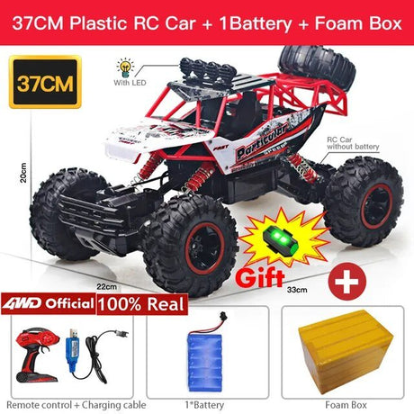 4WD RC Off-Road Buggy - LED Lights Racing Car for Kids image 21