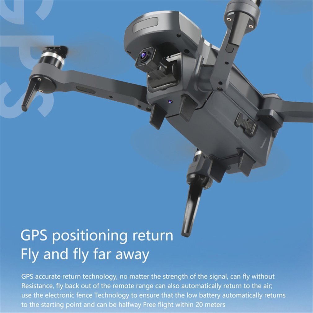 K20 RC Drone with 4K Camera ESC 5G GPS WiFi FPV Brushless 1800m Control Distance Foldable RC Helicopter image 2