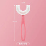 360-Degree U-Shaped Children's Toothbrush - Silicone Teeth Cleaner image 3