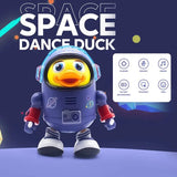 Musical Baby Duck Robot - Electric Dancing Toy with Lights &amp; Sounds image 1