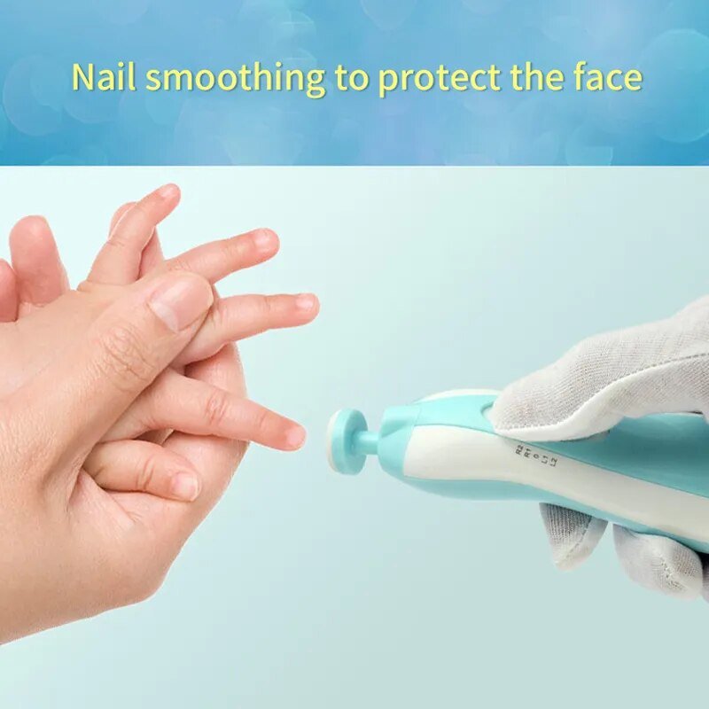 6-in-1 Electric Baby Nail Trimmer & Manicure Kit image 1
