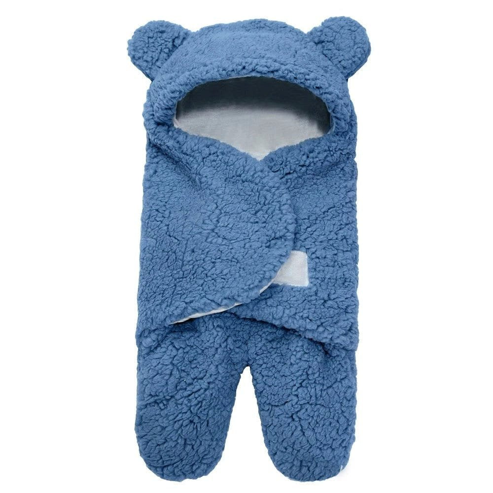 Thick Fleece Newborn Sleep Bag with Cotton Lining image