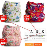 Baby Washable Reusable Cloth Pocket Nappy Diaper image 8
