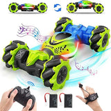 2.4G RC Watch Gesture Car - 4WD Twist Stunt Drift Vehicle Toy image 1