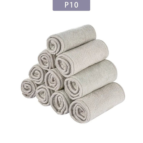 Elinfant 3-Layer Gray Microfiber Diaper Inserts (4/8/10pcs) image 8