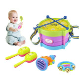 Kids' 5-Piece Drum & Trumpet Band Set - Educational Toy image 0