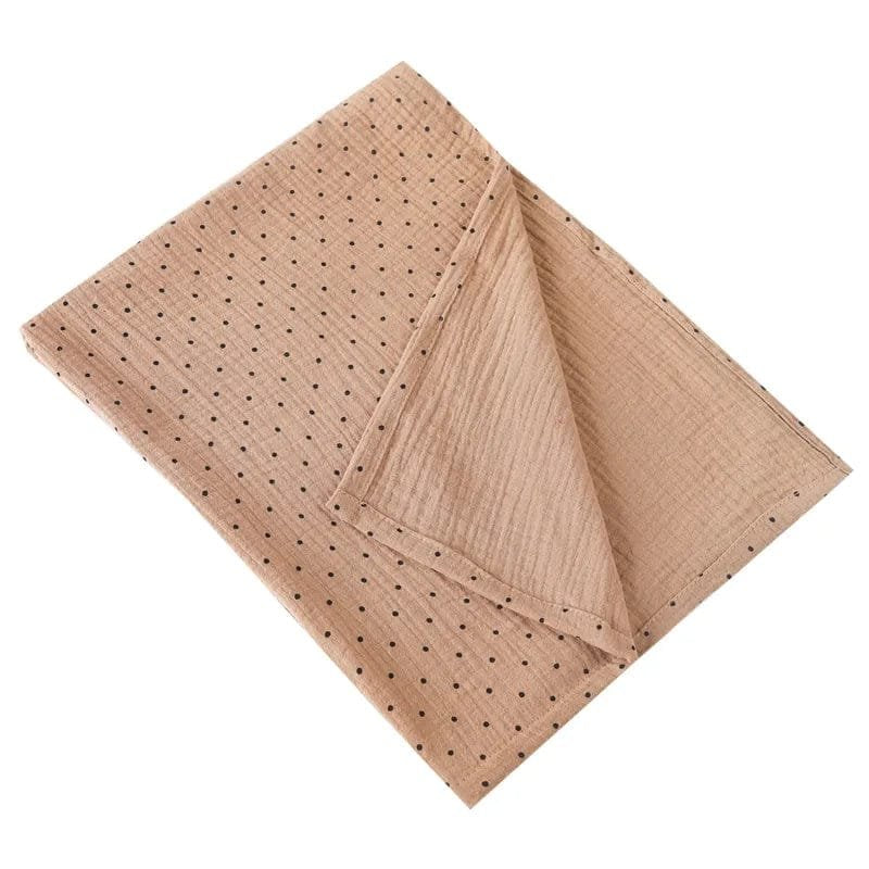 Super Soft Cotton Gauze Muslin Swaddle & Bath Towel - A3, 79x60 cm image