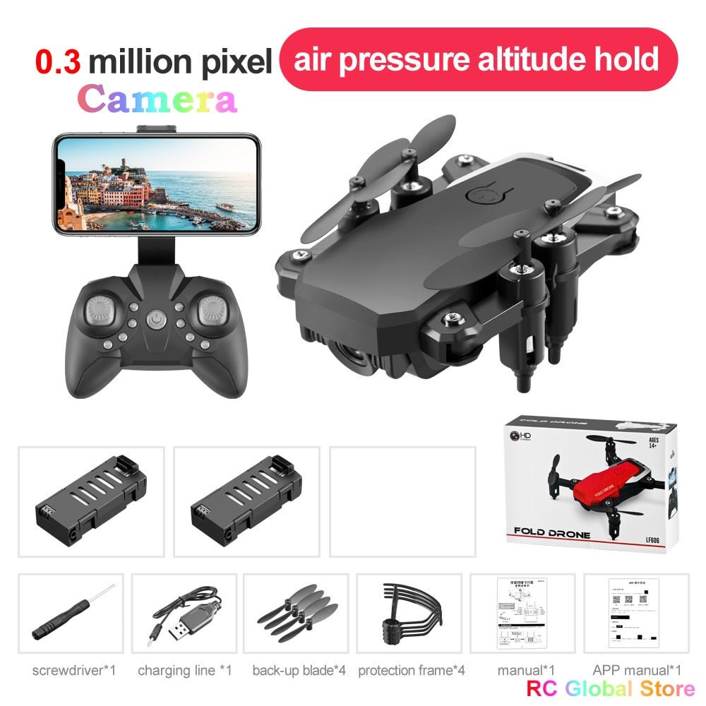 LF606 Mini RC Drone 4K HD with Camera Remote Control Helicopter image 17