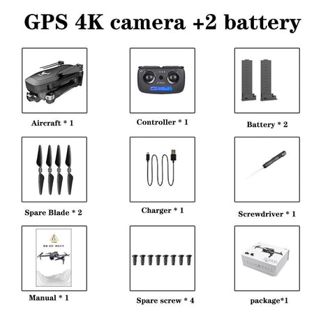 SG906 pro drone 4k HD mechanical gimbal camera 5G wifi gps system image 10