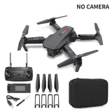 E88 8k Drone - Dual Cam, Foldable Mini RC, Aerial Photo Quadcopter Toy - e88 no camera Black image