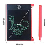 LCD Drawing Tablet: Educational Toy for Kids - 4.4in-Pink-single image