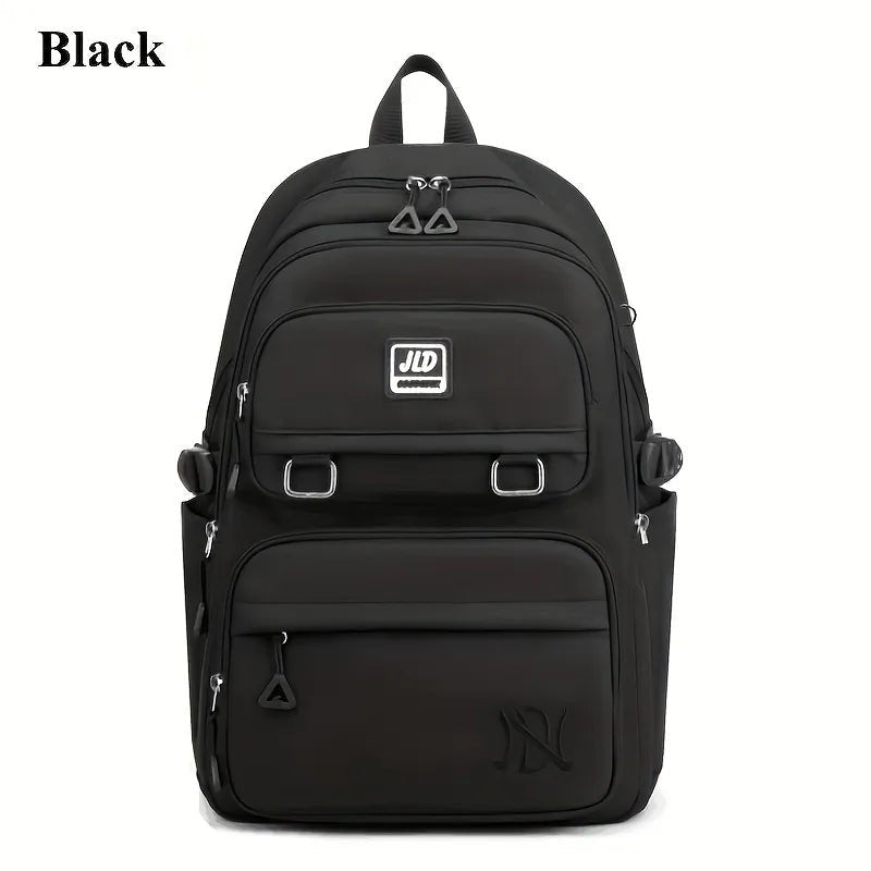 Large Waterproof Nylon School Backpack: Stylish & Spacious image 8
