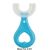 360-Degree U-Shaped Children's Toothbrush - Silicone Teeth Cleaner image 19